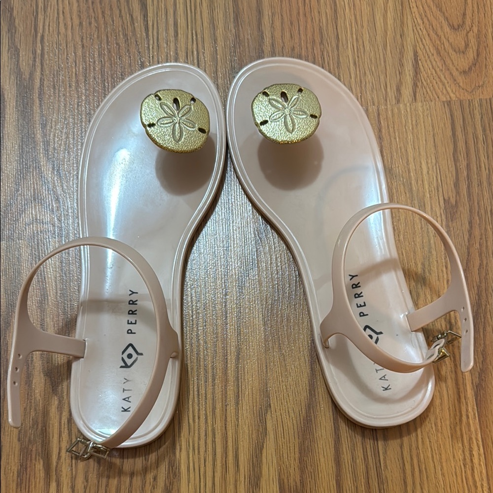 Katy Perry Collections Women's Sandals - Cream and Gold